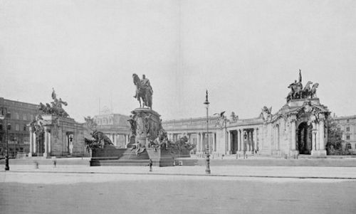 nl250316 kaiser wilhelm denkmal schlossfreiheit