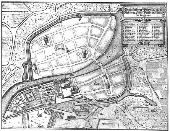 Memhardt Plan 1652